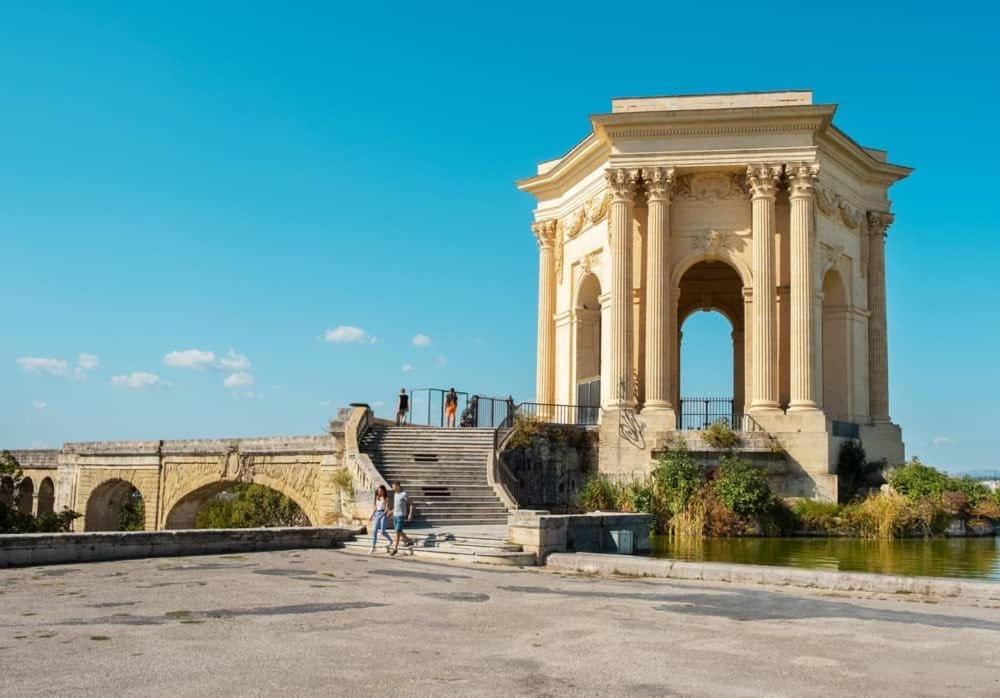 Toit-Terrasse Avec Vue Magnifique Sur Montpellier Apartment Exterior foto
